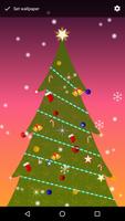 Christmas Tree Live Wallpaper captura de pantalla 2