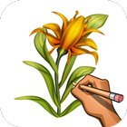 How To Draw Flowers ไอคอน