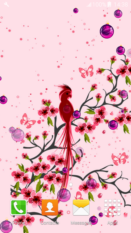  Gambar  Wallpaper  Wa  Bunga  Sakura Blacki Gambar 