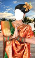 Indian Saree Photo Montage ภาพหน้าจอ 2