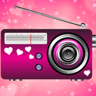 Radio romantique icône