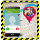 Caller Location Detector Prank icono