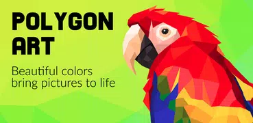 Poly Puzzle Color By Number Design - Art Therapy