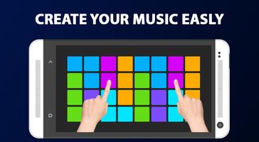 Drum Pad Machine - Make Beats اسکرین شاٹ 1