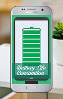 Battery Life Consumption Guide plakat