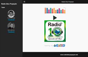 Radio Diez Popayan syot layar 2