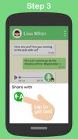 Textr - Voice Message to Text imagem de tela 2