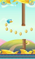 Blue Flappy Bird screenshot 2