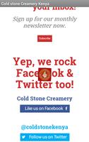Cold Stone Creamery Kenya capture d'écran 2