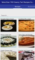 Creamy Tart Recipes Complete capture d'écran 1