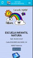 NATURA ESCUELA INFANTIL الملصق