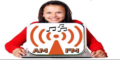 Radio AM FM Free Online DAB poster