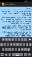 Punctuated Hebrew Bible 截图 1