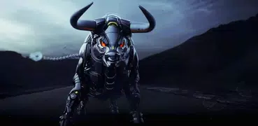 Robot Bull Live Wallpaper
