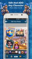 Photo Editor For Clash Roayle ảnh chụp màn hình 3