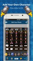 Photo Editor For Clash Roayle ảnh chụp màn hình 2