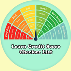 Learn Credit Score Checker List icône