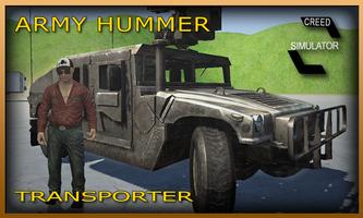 Army Hummer Transporter Truck 2018 screenshot 3