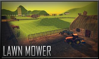 Lawn Mower Farming Simulator Affiche