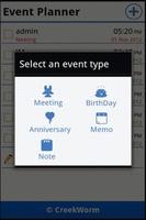 Event Planner Notes Reminder screenshot 1