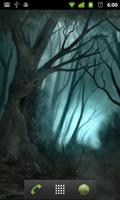 creepy forest wallpaper screenshot 1