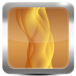 Wave Gold Effect Live Wallpaper