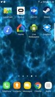 Blue Water Live Wallpaper اسکرین شاٹ 2