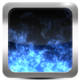 Fire Blue fond d'écran animé icône