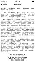 C-Com Conseils screenshot 1