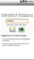 CipherWord Dictionary poster