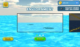 Blue Whale Hunting 3D imagem de tela 2