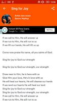 GospeLyrics — Praise and Worship Songs Lyrics Affiche