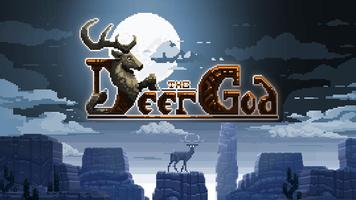 Poster The Deer God - 3d Pixel Art