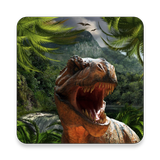 Kreidezeit Dinosaurier Zeichen