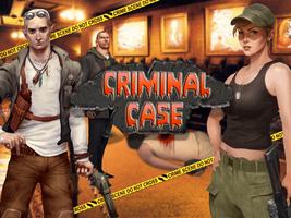 Poster Criminal Case: crime scene