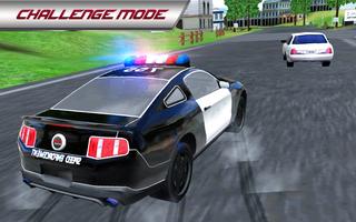3 Schermata Police Car 3D : City Crime Chase Driving Simulator