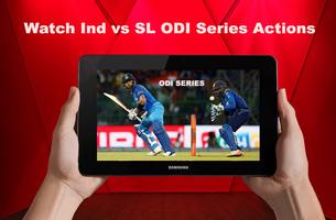 Live Cricket Match -Cricket TV, guide India vs SL captura de pantalla 1