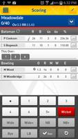 MyCricket Scorer for mobile स्क्रीनशॉट 2