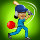 Cricket-Ball Kampf Zeichen