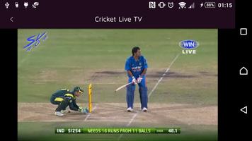 2 Schermata Cricket Live TV