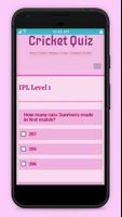 Cricket Quiz with IPL 2017 capture d'écran 1