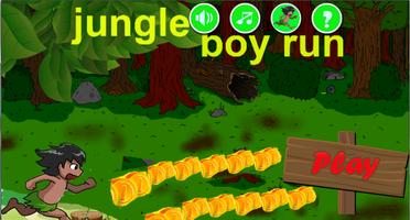 super jungle boy run الملصق