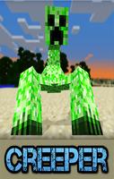 Poster Creeper MOD For MCPE'