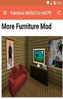 Furniture MODS For MCPE' capture d'écran 2