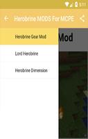 Herobrine MODS For MCPE' Screenshot 1