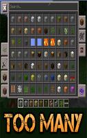 Too Many Items Mods mcpe' Affiche