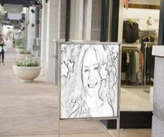 Sketch Photo Art plakat