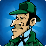 Wimmelbild: Sherlock Holmes Zeichen