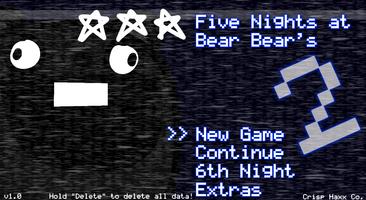 Five Nights at Bear Bear's 2 plakat