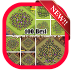 100 Maps Clash Of Clans Th.7 icon